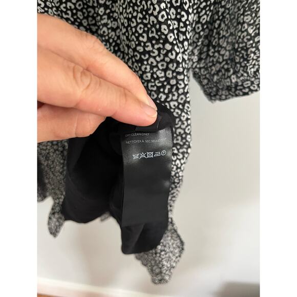 Maeve by Anthropologie | Carolyn Leopard Print Mini Dress | Sz XS Animal Print - Picture 8 of 9